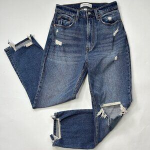 Abercrombie & Fitch Jeans Womens 25/0 The Ankle Straight Ultra High Rise Stretch
